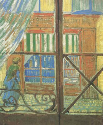 Vincent Van Gogh A Pork-Butcher's Shop Seen from a Window (nn04) china oil painting image